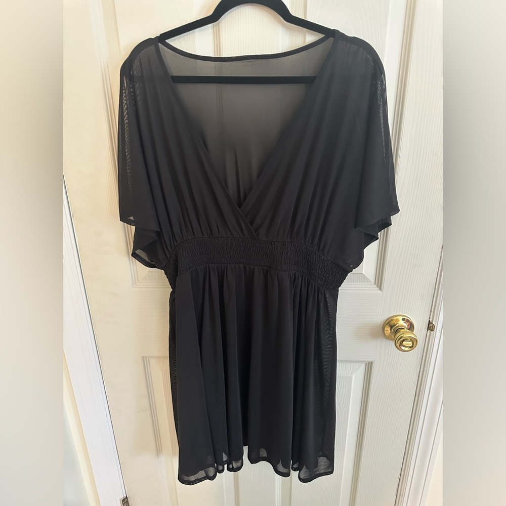 Black Torrid swimsuit cover up